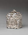 Sugar box, Paul de Lamerie (British, 1688–1751, active 1712–51), Silver, British, London