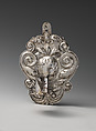 Miniature wall sconce, Silver, British, London