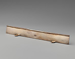 Miniature fender, David Clayton (British, active 1689), Silver, British, London