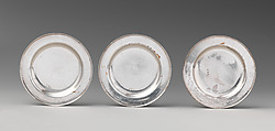 Two second course dishes, David Clayton (British, active 1689), Silver, British, London