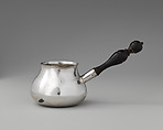 Miniature pipkin, David Clayton  British, Silver, ebony, British, London