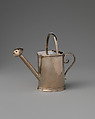 Miniature watering can, David Clayton British, Silver, British, London