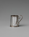 Miniature mug, David Clayton British, Silver, British, London