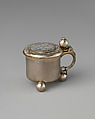 Miniature tankard, Silver, gilt, possibly Norwegian