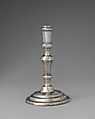 Miniature candlestick, Silver, British