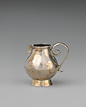Miniature cream jug, David Clayton  British, Silver, British, London