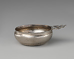 Miniature porringer, David Clayton  British, Silver, British, London