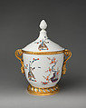 Ice cream pail (one of a pair), Meissen Manufactory (German, 1710–present), Hard-paste porcelain, gilt bronze, German, Meissen with Italian, Rome mounts