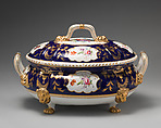 Tureen, Crown Derby (British, 1750–present), Soft-paste porcelain, British, Crown Derby