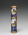 Nécessaire, Enameled copper, British, South Staffordshire