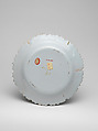 Plate, Faience (tin-glazed earthenware), French, Sceaux
