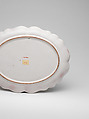Tray, Faience (tin-glazed earthenware), French, Niderviller