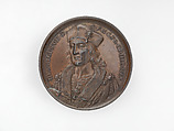 Henry VII, from the English Monarchs series, Medalist: Jean Dassier (Geneva 1676–1763 Geneva), Bronze, British