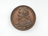 Charles I, from the English Monarchs series, Medalist: Jean Dassier (Geneva 1676–1763 Geneva), Bronze, British