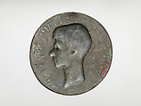 Ferdinand Victor Eugène Delacroix (1798–1863), Medalist: Pierre Jean David d&#39;Angers (French, Angers 1788–1856 Paris), Bronze, French