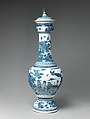 Vase with cover, Meissen Manufactory (German, 1710–present), Hard-paste porcelain, German, Meissen