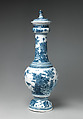 Vase with cover, Meissen Manufactory (German, 1710–present), Hard-paste porcelain, German, Meissen