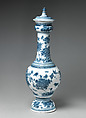 Vase with cover, Meissen Manufactory (German, 1710–present), Hard-paste porcelain, German, Meissen