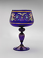 Goblet, Dr. Antonio Salviati Company (Italian, 1859–1987), Glass, Italian, Venice (Murano)
