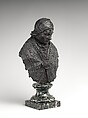 Pope Benedict XIV, Bronze, on a later stone socle, Italian, Rome