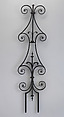 Iron baluster, Wrought iron, British