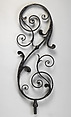 Iron baluster, Wrought iron, British