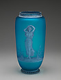 Vase, Designed and engraved by George Woodall (1850–1925), Two-layered glass, cameo cut, British, Stourbridge