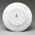 Plate with 