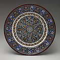 Plate, Wedgwood and Co., Transfer-printed earthenware, British, Staffordshire