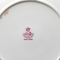 Plate with Isnik floral and foliate pattern, Minton(s) (British, Stoke-on-Trent, 1793–present), Bone China, British, Stoke-on-Trent, Staffordshire