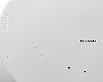 Platter in "Marigold" pattern, Wedgwood and Co., Transfer-printed earthenware, British, Staffordshire
