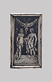 Hercules and Dejanira, Francesco Francia  Italian, Silver, niello, Italian, Bologna