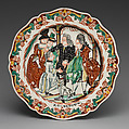 Plate (part of a set of six), John Turner (active 1762–86), Earthenware, British, Staffordshire