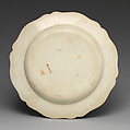 Plate (part of a set of six), John Turner (active 1762–86), Earthenware, British, Staffordshire