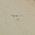 Plate (part of a set of six), John Turner (active 1762–86), Earthenware, British, Staffordshire