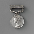 The South African Medal, Issued for the Campaigns of 1877–79, Medalist: William Wyon (British, Birmingham 1795–1851 Brighton), Silver, British