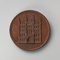Queen's visit to the city in 1837, William Wyon (British, Birmingham 1795–1851 Brighton), Bronze, British