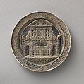 Memorial of the old Temple Bar, Medalist: C. H. Mabey, Lead, struck, British