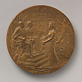 By the City of London in Honor of the Coronation of King Edward VII and Queen Alexandra, Bronze, struck, British