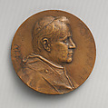 Pope Pius X, Medalist: Edmond Johnson, Bronze, British