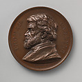 In Honor of Thomas Carlyle's 80th birthday, 1875, Medalist: Joseph Edgar Boehm (British (born Austria), Vienna 1834–1890 London), Bronze, struck, British