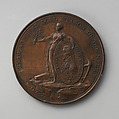 Commemorating Lord Nelson's Victory of the Nile in 1798, Medalist: Conrad Heinrich Küchler (German, ca. 1763–1821), Bronze, possibly British