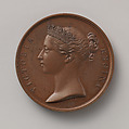 Naval General Service Medal, Medalist: William Wyon (British, Birmingham 1795–1851 Brighton), Bronze, British