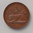 The Cape Medal, Medalist (obverse): William Wyon (British, Birmingham 1795–1851 Brighton), Bronze, British