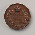First Form of the Afghanistan Medal, 1842, Medalist: William Wyon (British, Birmingham 1795–1851 Brighton), Bronze, British