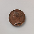 The Scinde Medal, Medalist: William Wyon (British, Birmingham 1795–1851 Brighton), Bronze, British