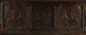 Court cupboard, Walnut, British
