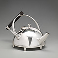 Teapot, Christopher Dresser (British, Glasgow, Scotland 1834–1904 Mulhouse), Silverplate, ebony, British, Sheffield