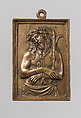 Ecce Homo, Bronze, light brown patina, Spanish