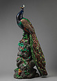 Peacock, Minton(s) (British, Stoke-on-Trent, 1793–present), Lead-glazed earthenware (“Minton’s majolica”), British, Stoke-on-Trent, Staffordshire